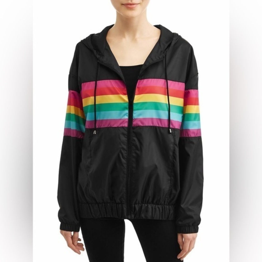 Say What? Black and Red Bomber Jacket